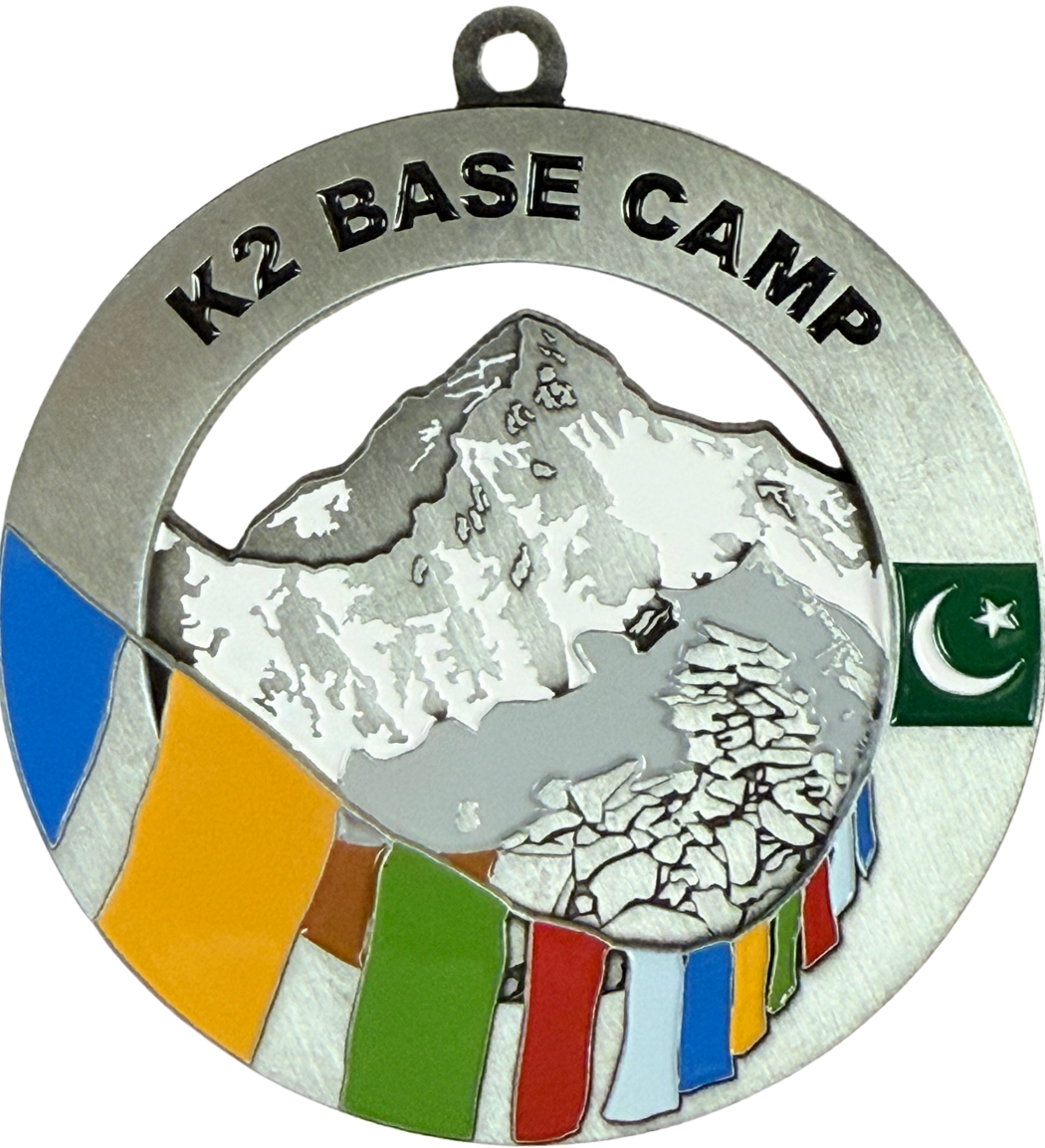 K2 Base Camp Medal