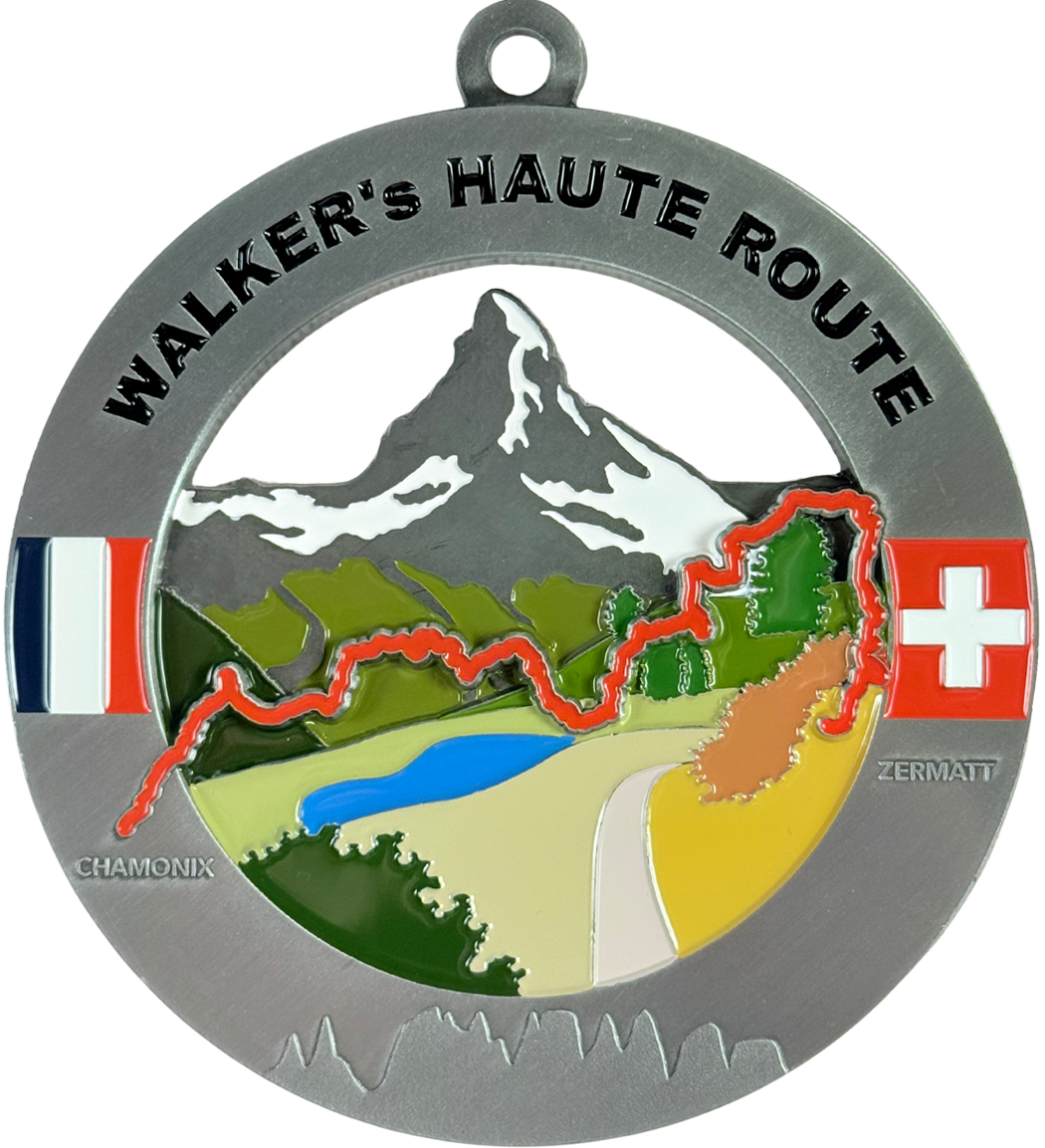Walker's Haute Route Medal