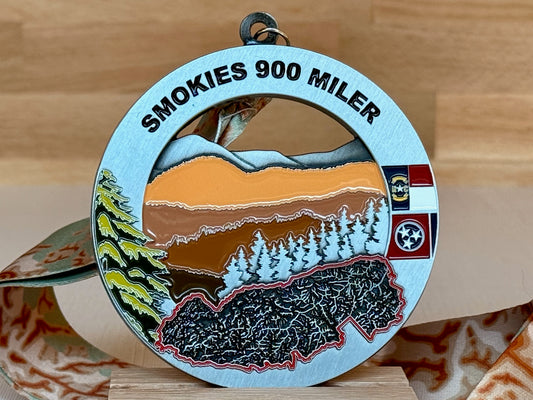 Smokies 900 Miler Medal