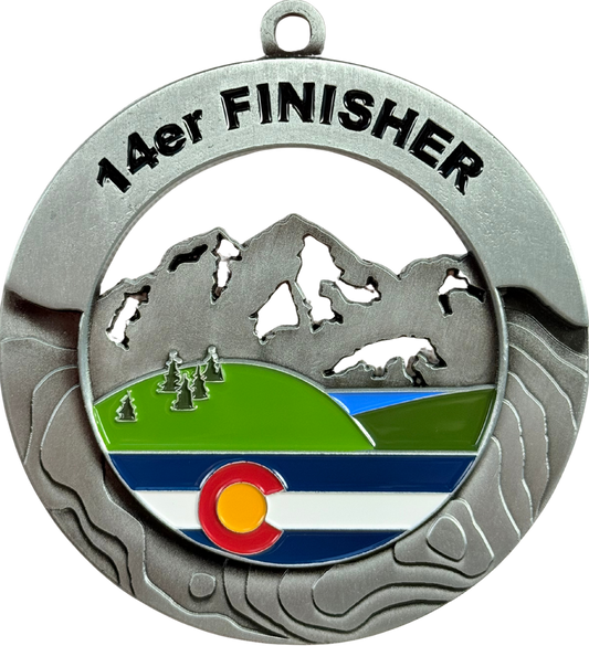 14er Finisher Medal