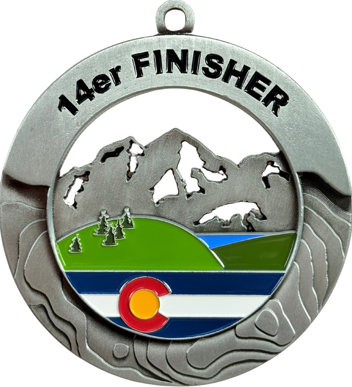 14er Finisher Medal