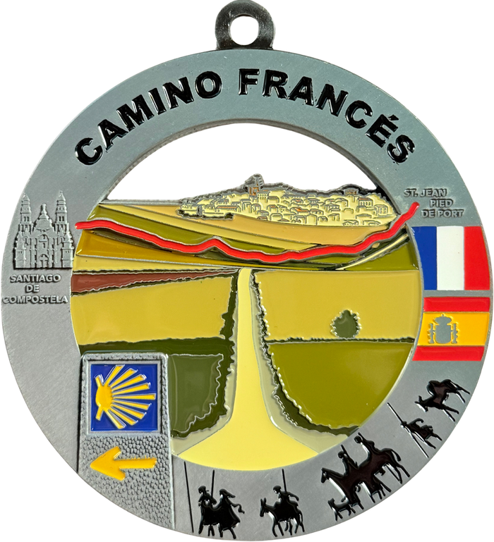 Camino Frances Medal