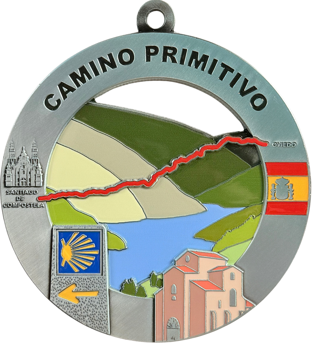 Camino Primitivo Medal
