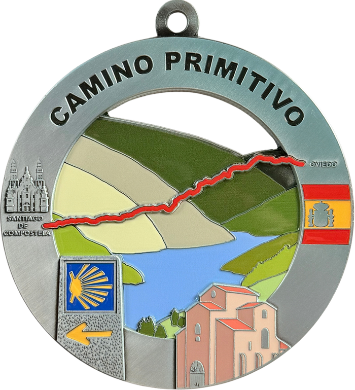 Camino Primitivo Medal