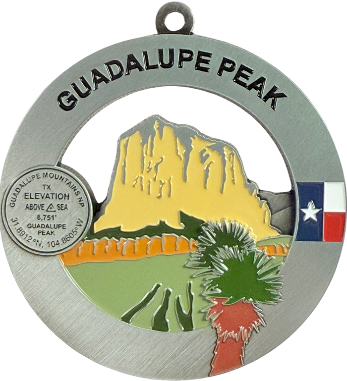 Guadalupe Peak Medal