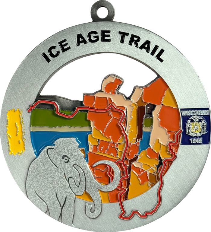 Ice Age Trail Medal