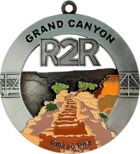Grand Canyon Rim to Rim Medal - South Kaibab