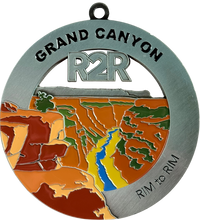 Grand Canyon Rim to Rim Medal -Toroweap Point