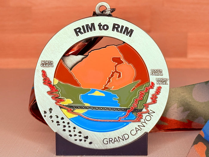 Grand Canyon Rim to Rim Medal