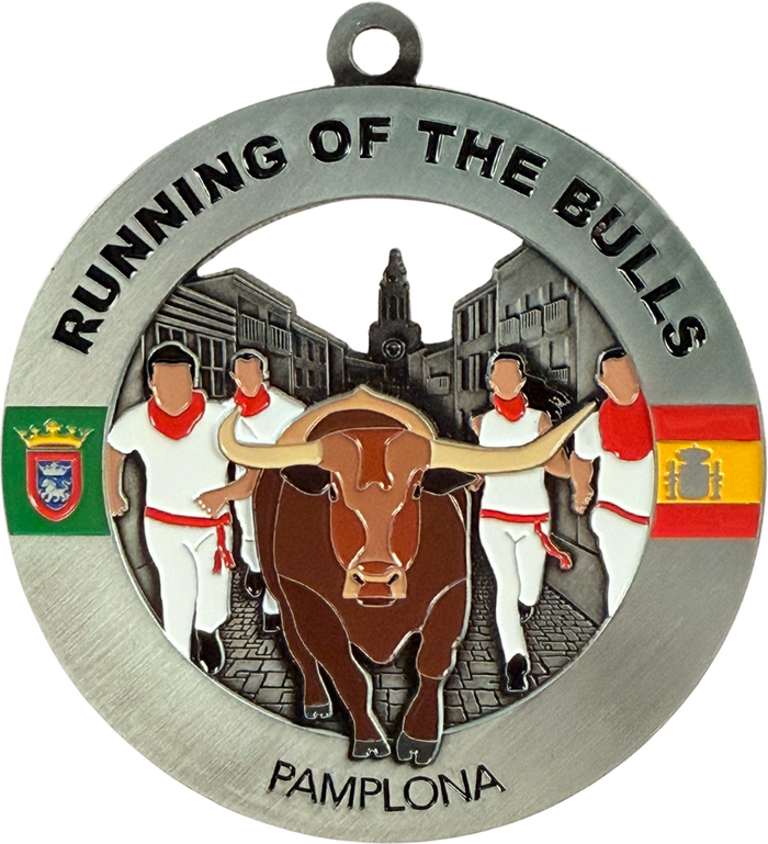 Running of the Bulls Medal