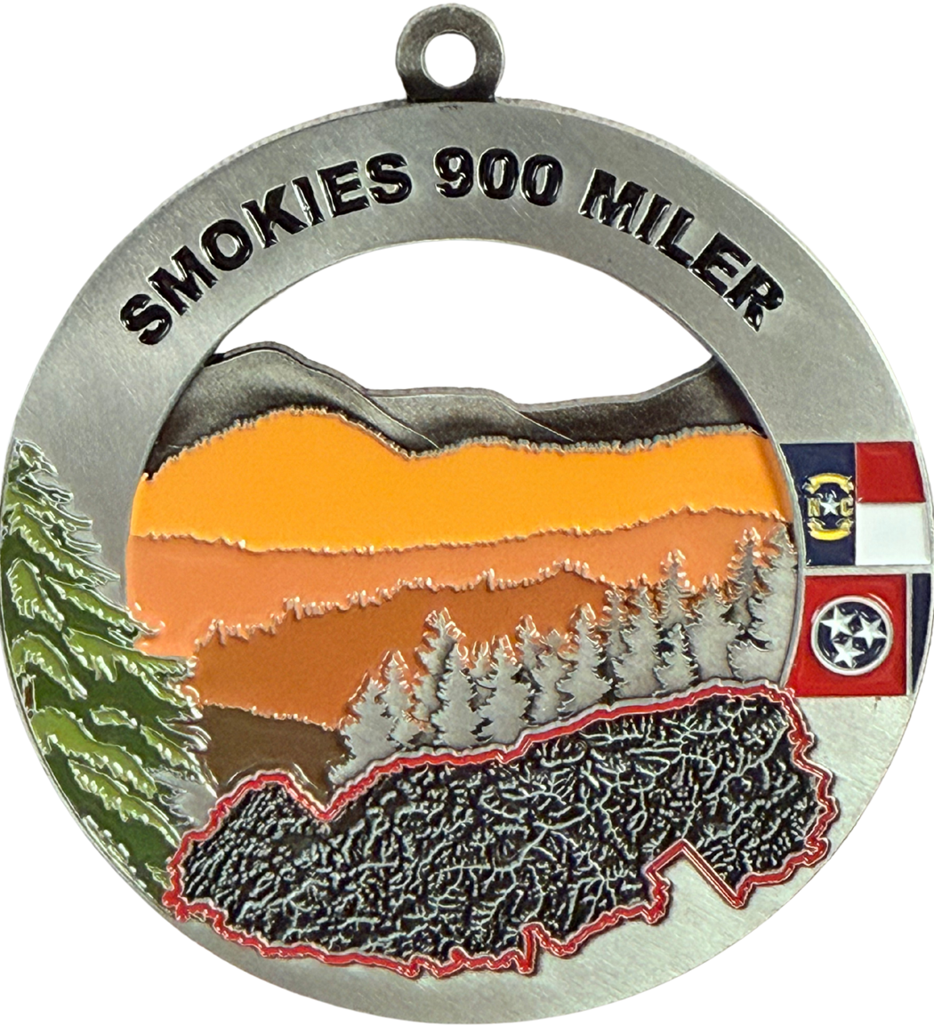 Smokies 900 Miler Medal