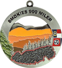 Smokies 900 Miler Medal