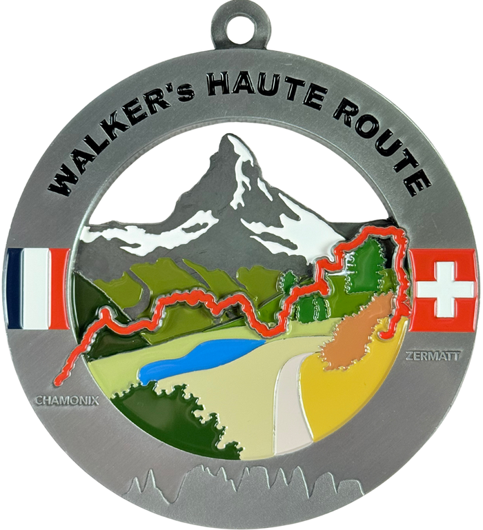Walker's Haute Route Medal