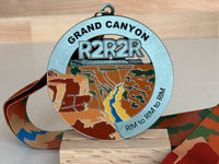 Grand Canyon Rim to Rim to Rim Medal - Toroweap Point