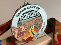 Grand Canyon Rim to Rim to Rim Medal - Toroweap Point
