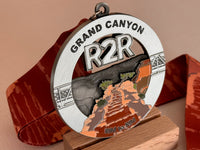 Grand Canyon Rim to Rim Medal - South Kaibab