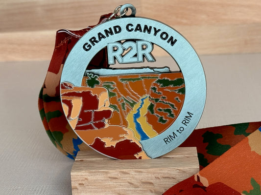 Grand Canyon Rim to Rim Medal -Toroweap Point