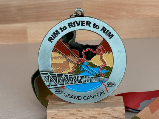 Grand Canyon Rim to River to Rim Medal